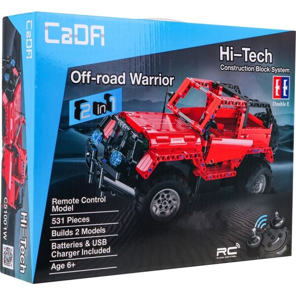1life Klocki R/C Autko Terenowe Czerwone EE
