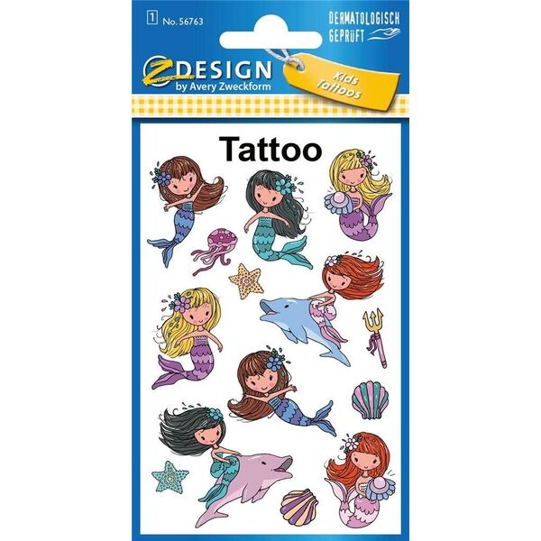 Zdesign Tatuaże - Syrenki