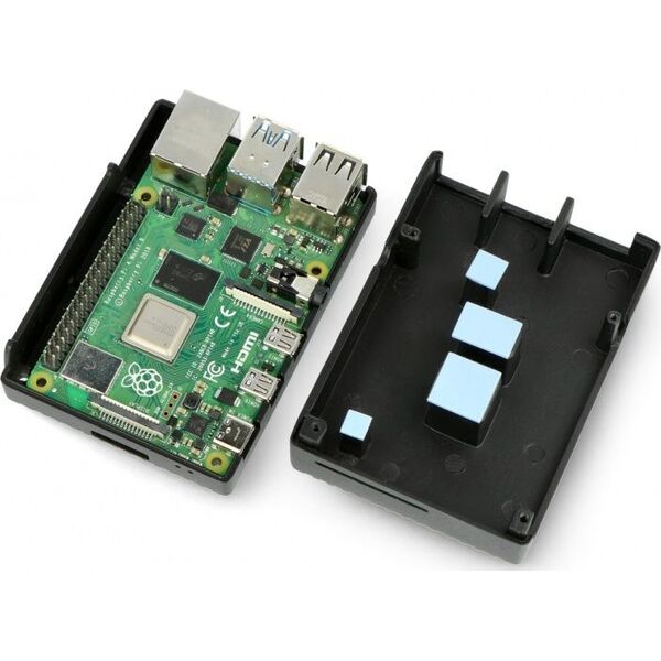 OEM Obudowa z wycięciami Raspberry Pi 4B (DNG-18742)