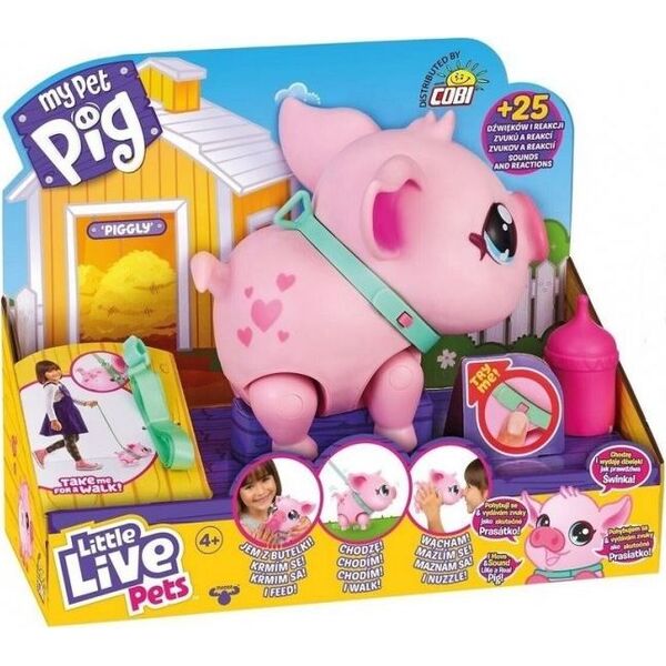 Moose Little Live Pets Świnka  (26366)