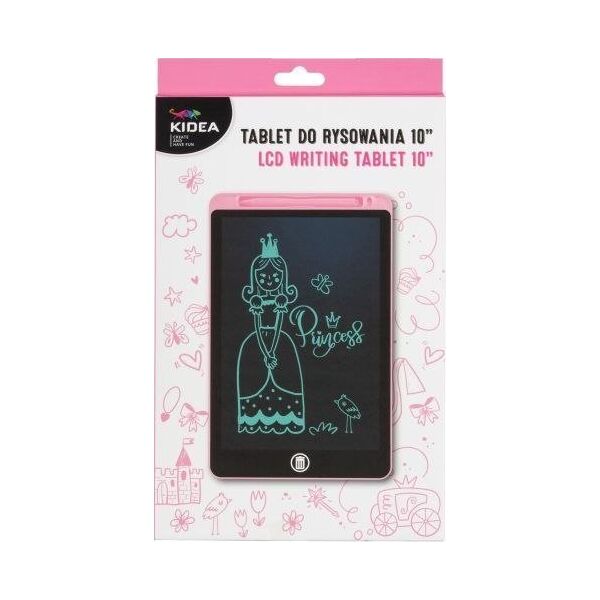 Kidea Tablet do rysowania 10C Różowy Kidea