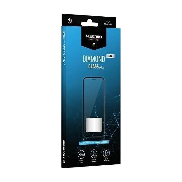 MyScreen Protector MyScreen Protector Szkło hartowane Diamond Lite Edge FG Samsung A21 A215 Czarny