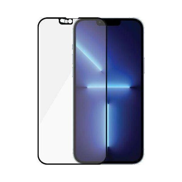 PanzerGlass PanzerGlass E2E Microfracture iPhone 13 Pro Max 6,7" CamSlider Swarovsky Case Friendly AntiBacterial czarny/black 2752