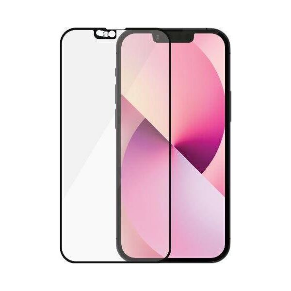 PanzerGlass PanzerGlass E2E Microfracture iPhone 13 Mini 5,4" CamSlider Swarovsky Case Friendly AntiBacterial czarny/black 2750