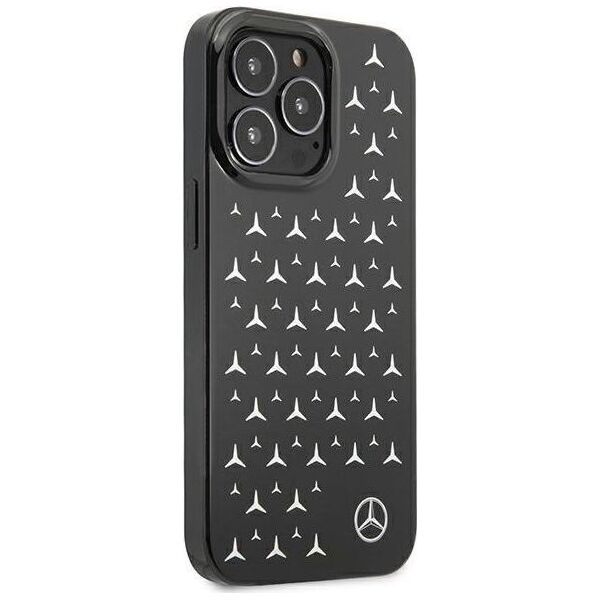 Mercedes Mercedes MEHCP13LESPBK iPhone 13 Pro / 13 6,1" czarny/black hardcase Silver Stars Pattern