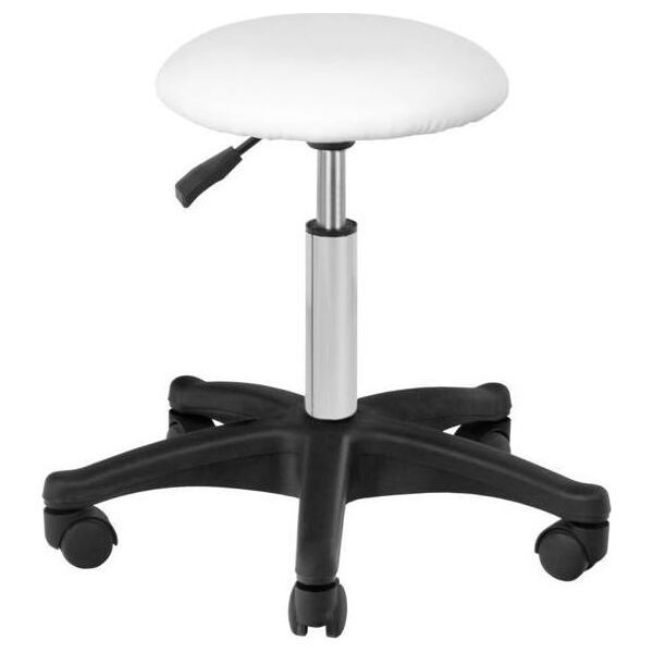 Activeshop Taboret kosmetyczny AM-312 biały universal