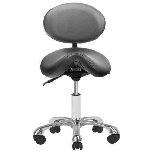 Activeshop Taboret kosmetyczny 1025 Giovanni czarny universal