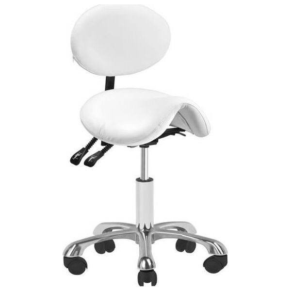 Activeshop Taboret kosmetyczny 1025 Giovanni biały universal