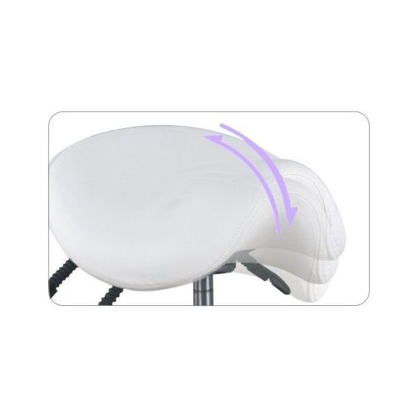 Activeshop Taboret kosmetyczny 1025 Giovanni biały universal
