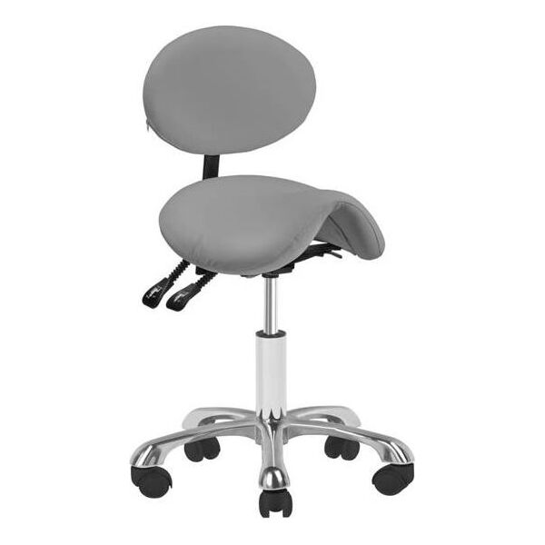 Activeshop Taboret kosmetyczny 1025 Giovanni szary universal
