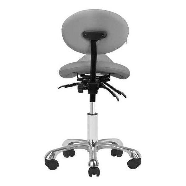 Activeshop Taboret kosmetyczny 1025 Giovanni szary universal