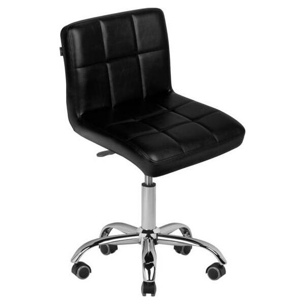 Activeshop Krzesło kosmetyczne A-5299 czarne universal