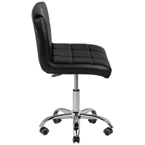 Activeshop Krzesło kosmetyczne A-5299 czarne universal