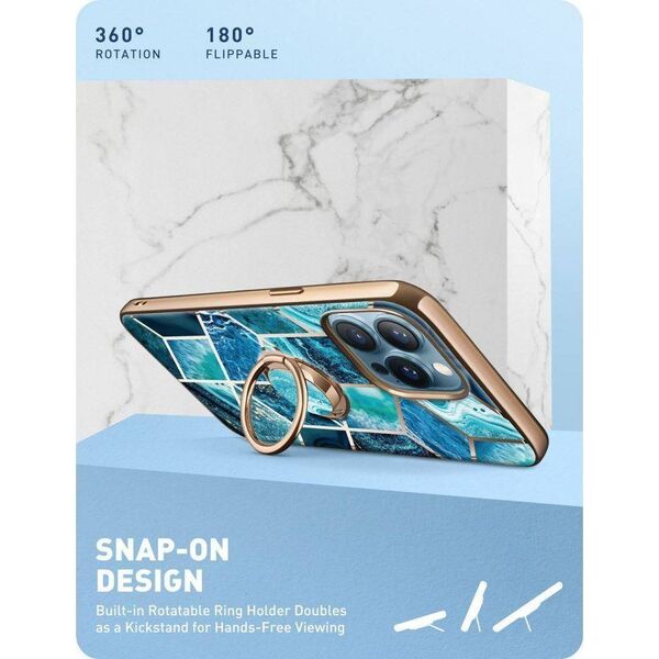 Supcase Etui Supcase IBLSN Cosmo Snap Apple iPhone 13 Pro Ocean Blue