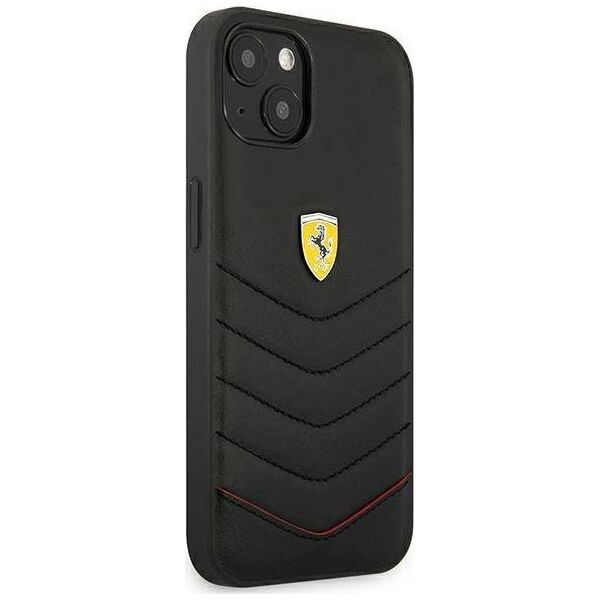 Ferrari Ferrari FEHCP13SRQUK iPhone 13 mini 5,4" czarny/black hardcase Off Track Quilted
