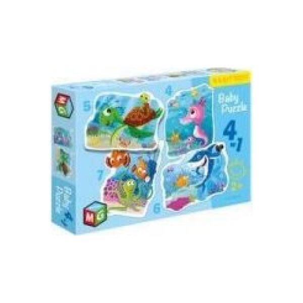 Multigra Baby Puzzle 4w1 Pod wodą