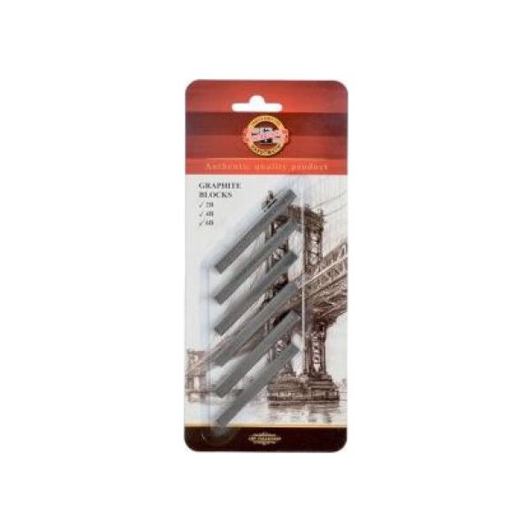 Koh I Noor Grafit w sztyficie 4390 7x7mm mix 6 sztuk