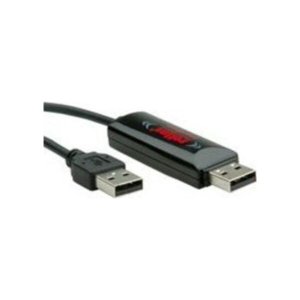 Kabel USB Roline USB-A - USB-A 1.2 m Czarny (11.02.9189)