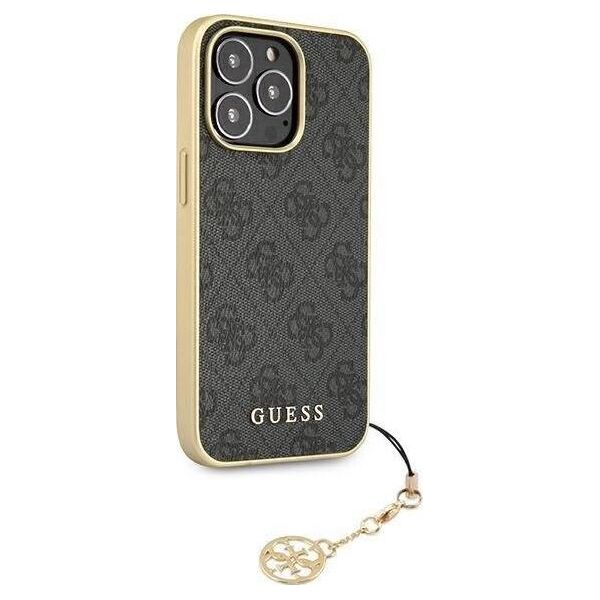 Guess Etui Guess GUHCP13XGF4GGR Apple iPhone 13 Pro Max szary/grey hardcase 4G Charms Collection