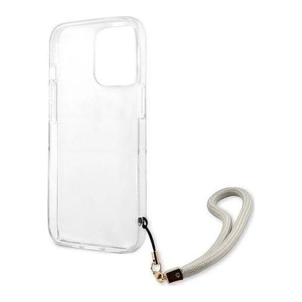 Guess Etui Guess GUHCP13XKMABGR Apple iPhone 13 Pro Max szary/grey hardcase Marble Strap Collection
