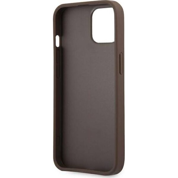 Guess Etui Guess GUHCP13M4GMGBR Apple iPhone 13 brązowy/brown hardcase 4G Big Metal Logo