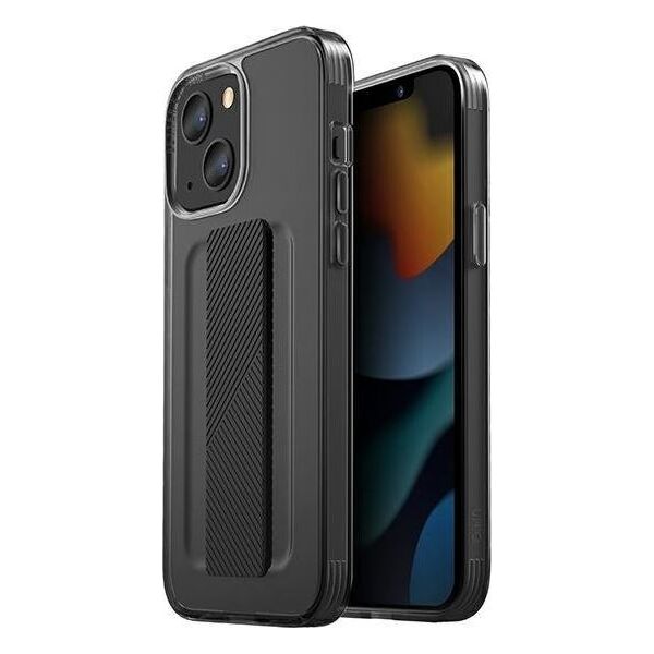 PanzerGlass Etui UNIQ Heldro Apple iPhone 13 dymny/smoke