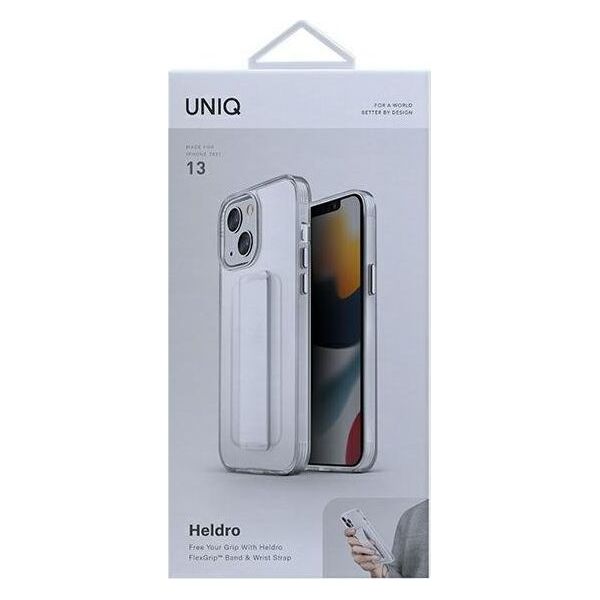 PanzerGlass Etui UNIQ Heldro Apple iPhone 13 przezroczysty/clear