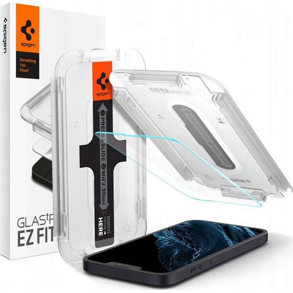 Spigen Szkło hartowane Spigen GLAS.tR ez Fit Apple iPhone 13 Pro Max