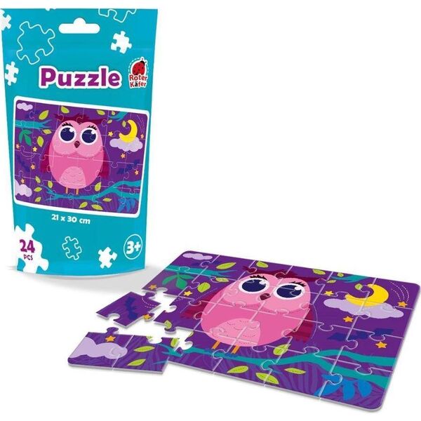 Roter Kafer Puzzle edukacyjne - Sowa