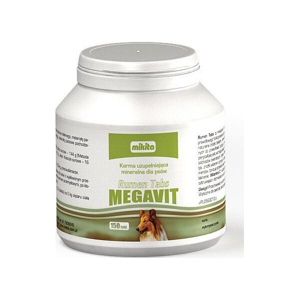 MIKITA  MIKITA Rumen tabs Megavit 150 tab.