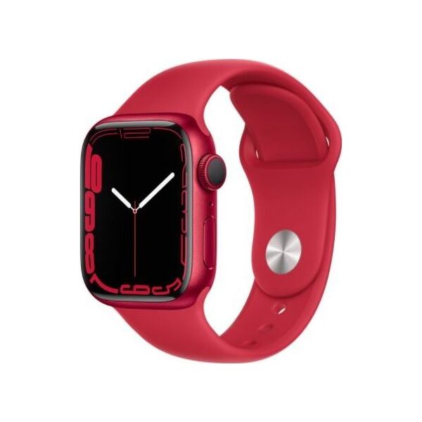 Smartwatch Apple Watch 7 GPS 45mm Czerwony  (MKN93WB/A)