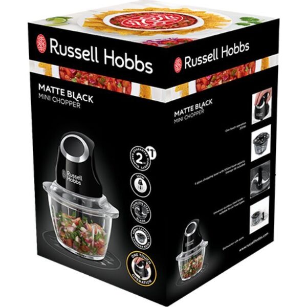 Russell Hobbs Russell Hobbs 24662-56 Matte Black Mini Chopper