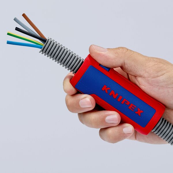 Knipex Ściągacz izolacji i do rur karbowanych 13-32mm TwistCut  90 22 02 SB