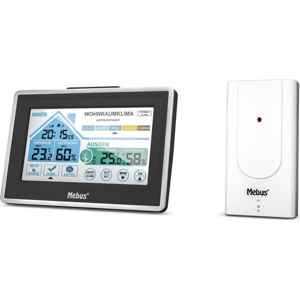 Stacja pogodowa Mebus Mebus 01026 Wireless Weather Station