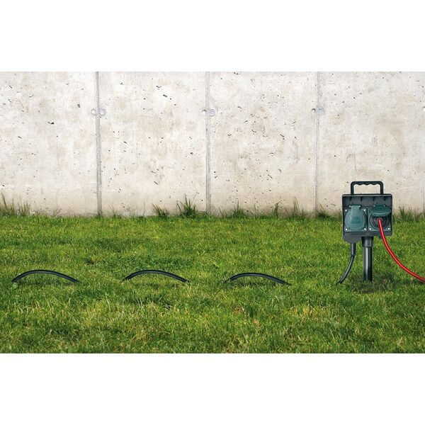 Brennenstuhl Brennenstuhl 4-way garden socket outlet with earth spike