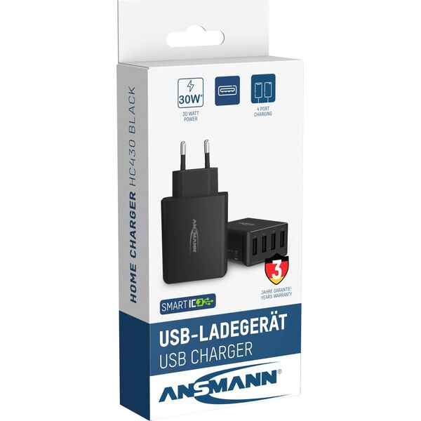 Ładowarka Ansmann HC430 4x USB-A 3 A (1001-0107)