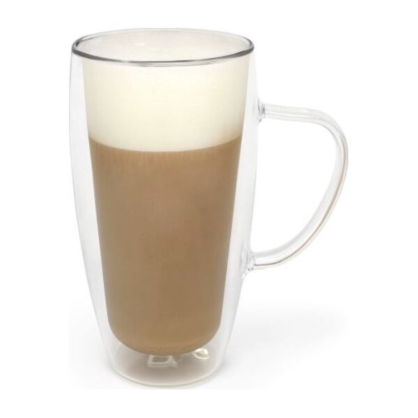Bredemeijer 1x2 Bredemeijer Glass 400ml Latte Macchiato double-w. 165015