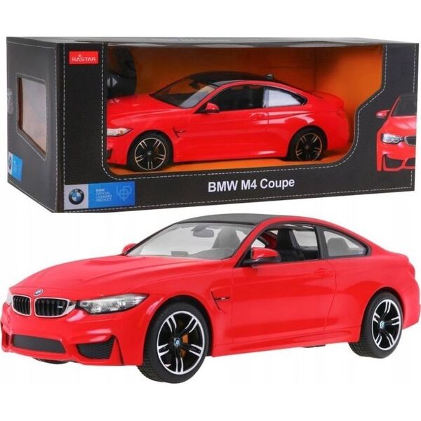 Ramiz Autko R/C BMW M4 Coupe Czerwony 1:14 RASTAR