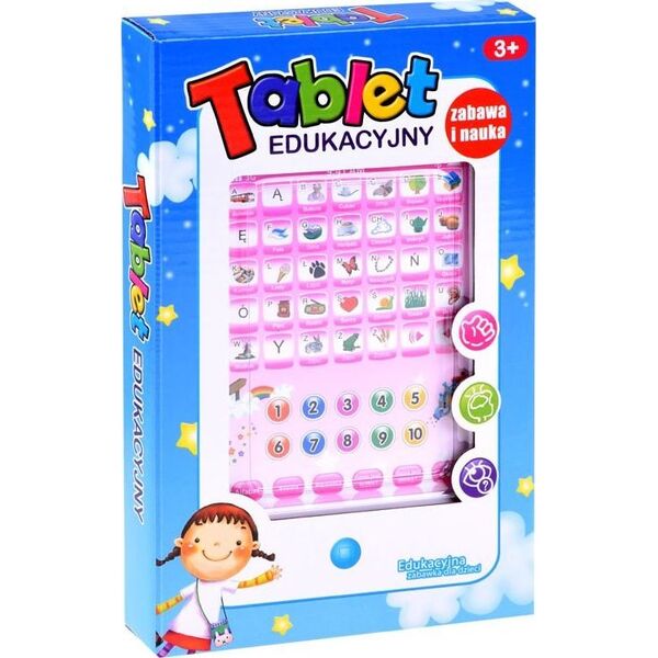 Jokomisiada Interaktywny TABLET edukacyjny w j. polskim ZA3223
