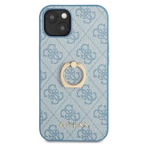 Guess Guess GUHCP13S4GMRBL iPhone 13 mini 5,4" niebieski/blue hardcase 4G with ring stand