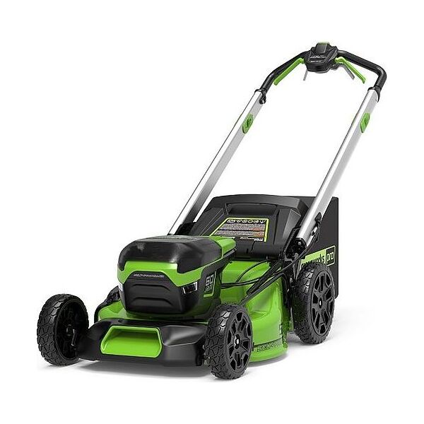 Kosiarka akumulatorowa Greenworks 60V silnik bezszczotkowy, 51 cm  zestaw, ładowarka + 1 akumulator 4Ah (GD60LM51SPK4)