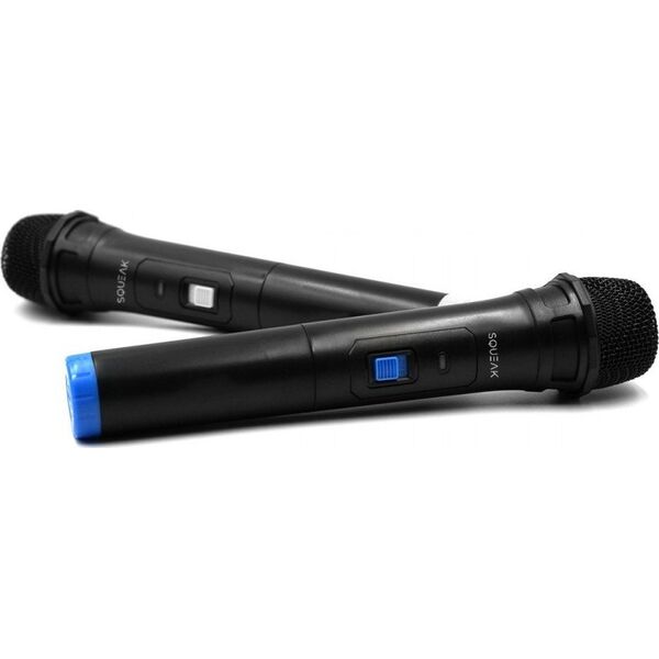 Zestaw mikrofonów do KARAOKE VocalDuo 2,4G 30 metrów zasięgu
