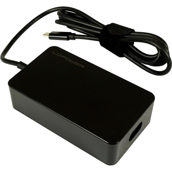 Zasilacz do laptopa LC-Power 65 W, USB-C, 3 A, 20 V (LC-NB-PRO-65-C)