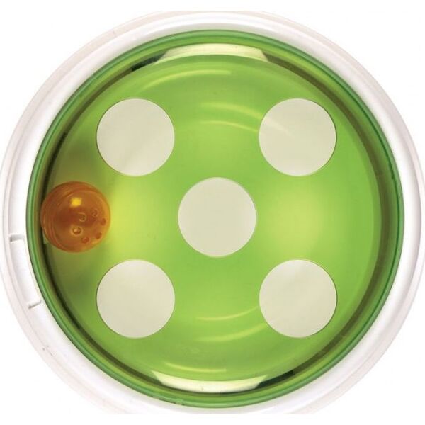 Catit Catit Senses 2.0 Ball Dome, zabawka z piłką, dla kota, na baterie, 24x24x9 cm