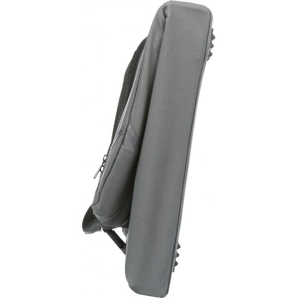 Trixie Easy Soft Kennel, buda domowa dla psa, szara, XS–S: 50 × 33 × 36 cm
