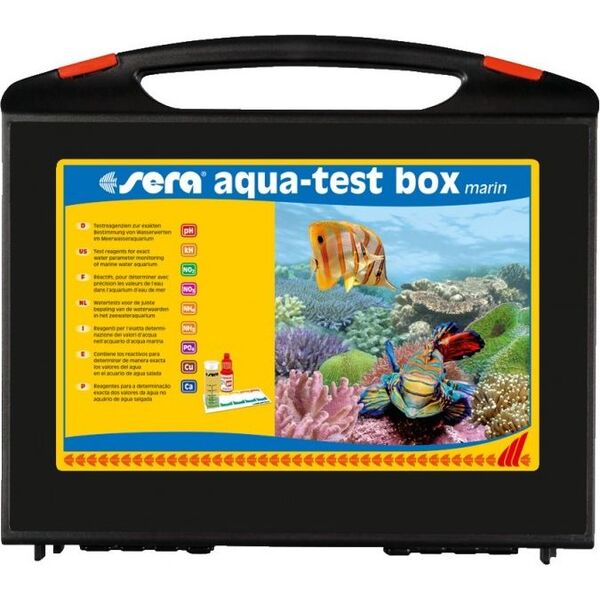 Sera Walizka z testami aqua-test box marin (+ Ca)