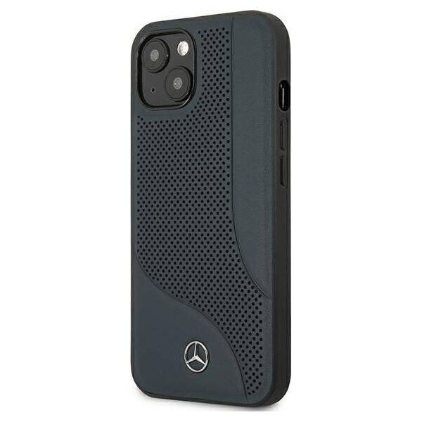 Mercedes Mercedes MEHCP13SCDONA iPhone 13 mini 5,4" granatowy/navy hardcase Leather Perforated Area