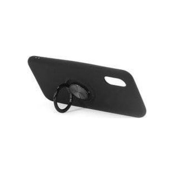 SiliconeRing ETUI SILICONE RING HUAWEI P SMART 2021 CZARNY standard