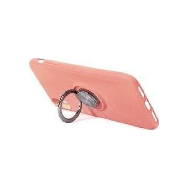 SiliconeRing ETUI SILICONE RING HUAWEI P SMART 2021 JASNORÓŻOWY standard