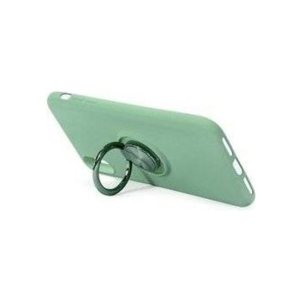 SiliconeRing ETUI SILICONE RING XIAOMI REDMI NOTE 9 5G 2021 ZIELONY standard
